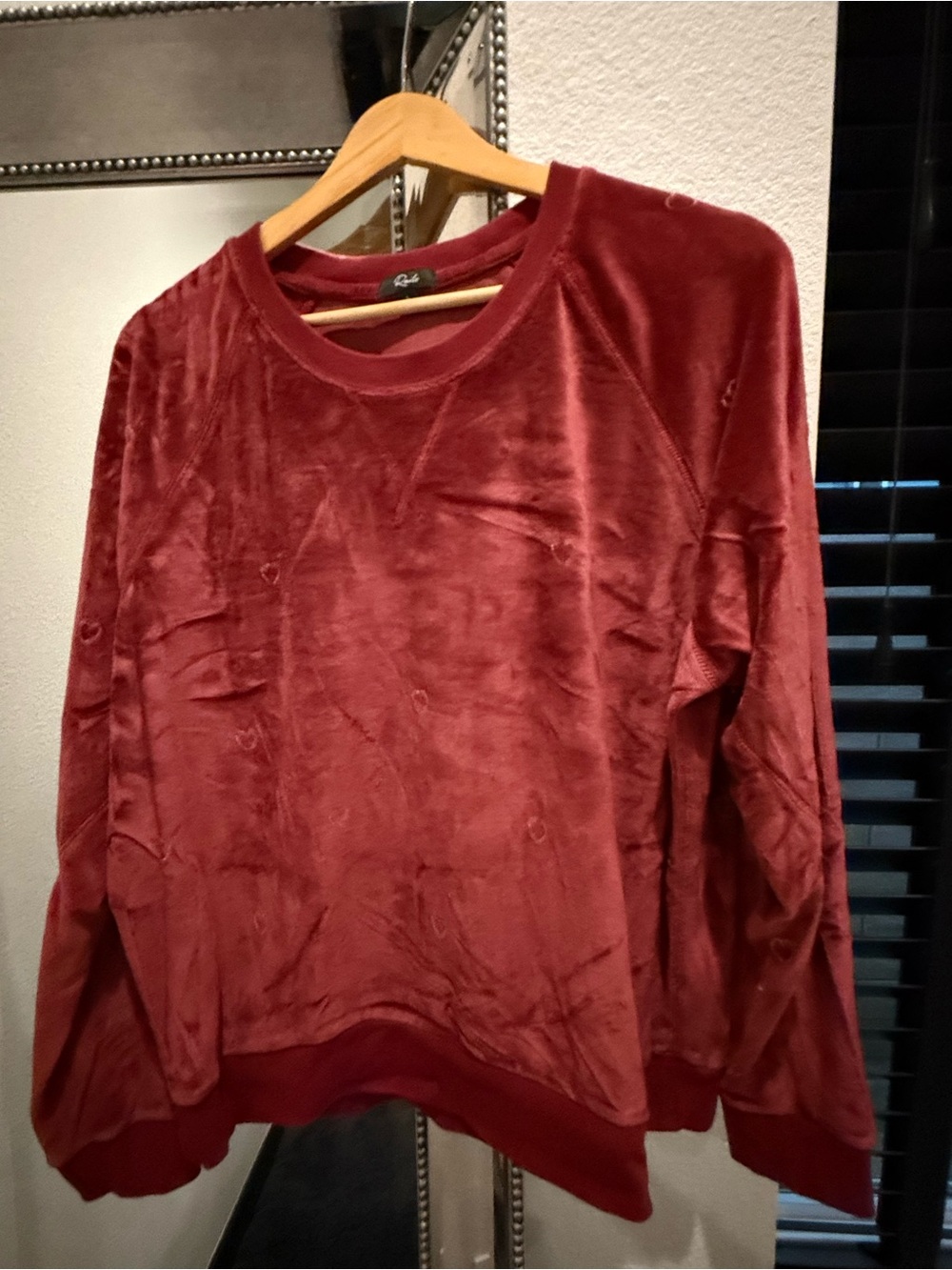 Rails Burgundy Mika Crewneck Sweatshirt